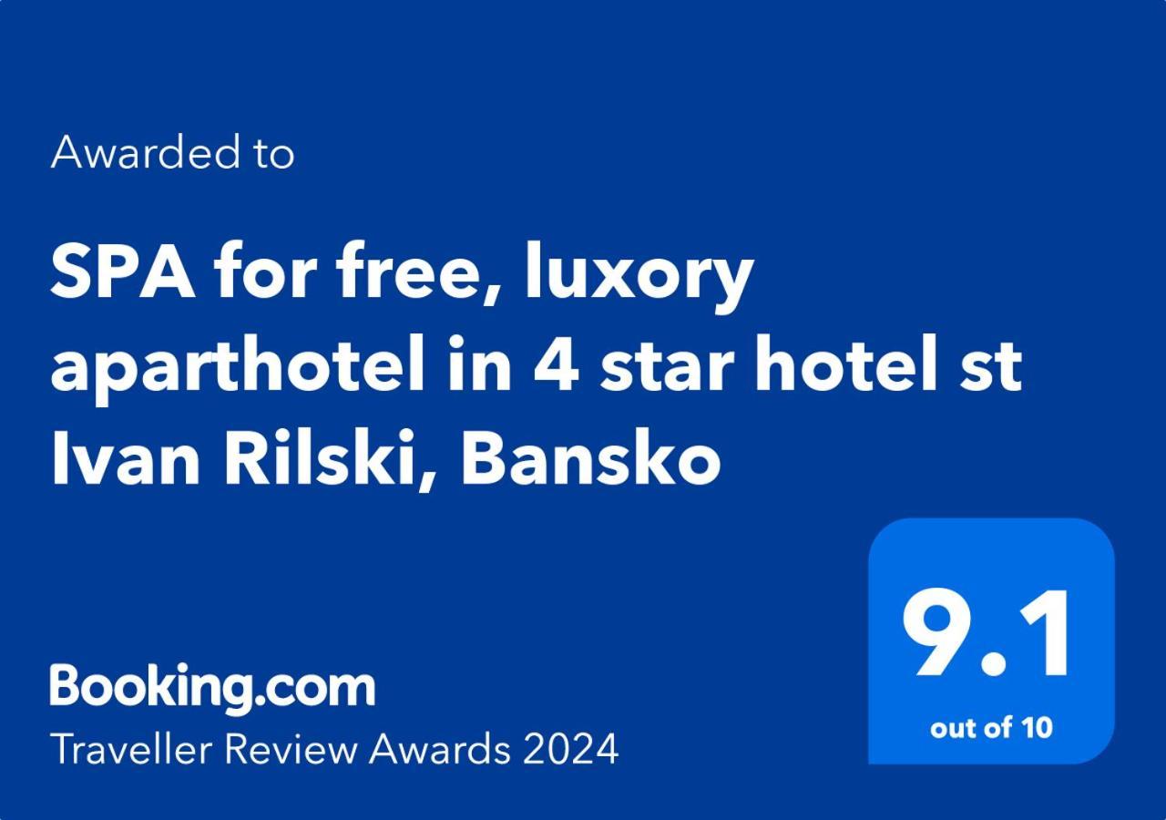 Luxory Aparthotel In 4 Star Spa Hotel St Ivan Rilski, Bansko Exterior foto